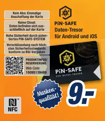 Expert Bening Pin Safe Daten Tresor für Android und iOS Angebot