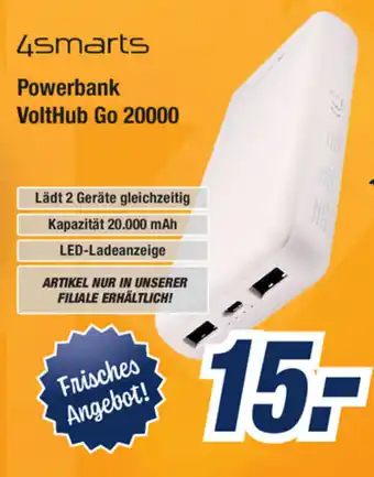 Expert Bening 4Smarts Powerbank Volthub Go 20000 Angebot