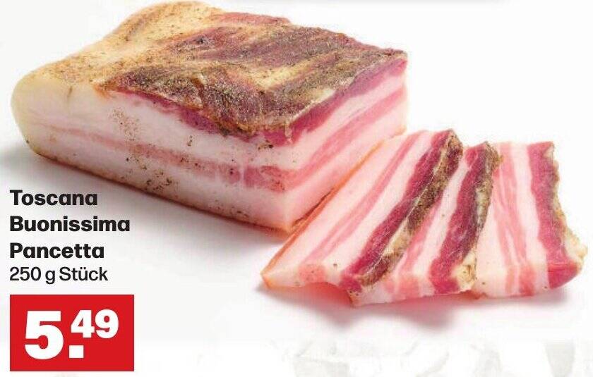 Toscana Buonissima Pancetta 250 g Stück Angebot bei Handelshof