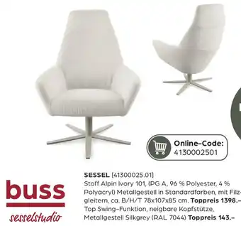 Möbel Buss Sessel Angebot