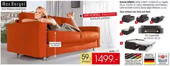 Zurbrüggen Max Berger Bettsofa GOMERA Angebot