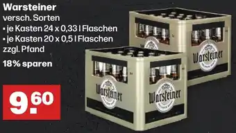 Handelshof Warsteiner 24x0,33/20x0,5 L Flaschen Angebot