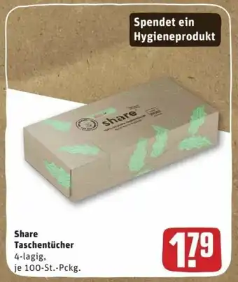 REWE Center Share Taschentücher Angebot