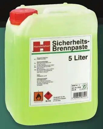 Handelshof Sicherheits-Brennpaste 5 Liter Angebot