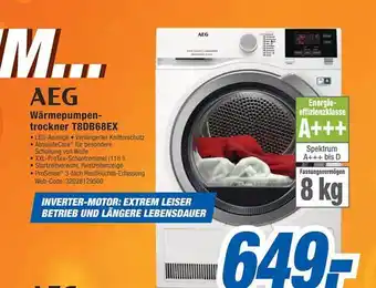 HEM Expert AEG Wärmepumpentrockner T8DB68EX Angebot