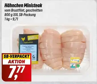 Simmel Hähnchen Ministeak vom Brustfilet, geschnitten 800 g Angebot