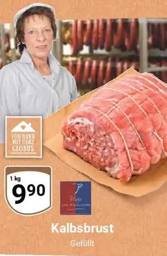 Globus GLOBUS Kalbsbrust Gefüllt 1 kg Angebot