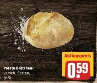 REWE Center Potato Brötchen Angebot