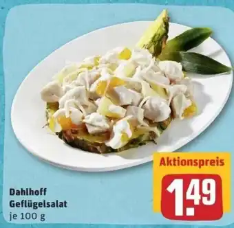 REWE Center Dahlhoff Geflügelsalat 100g Angebot