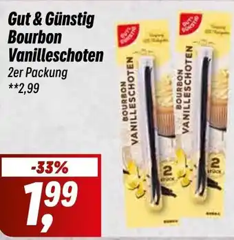 Simmel Gut & Günstig Bourbon Vanilleschoten 2er Packung Angebot