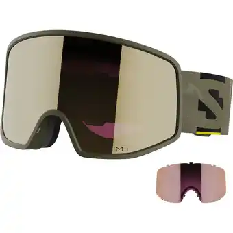 Intersport SALOMON Herren Brille GOGGLES SENTRY PRO SIGMA OLIVE/Sol BG Olive Night/ NS Angebot