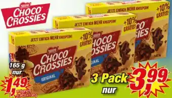 Posten Börse Nestle Choco Crossies 165 g Angebot