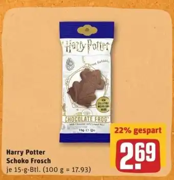 REWE Center Harry Potter Schoko Frosch 15g Btl. Angebot