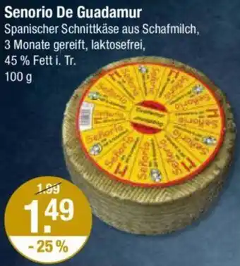 V Markt Senorio De Guadamur 100 g Angebot