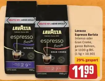 REWE Center Lavazza Espresso Barista 1100g Btl. Angebot