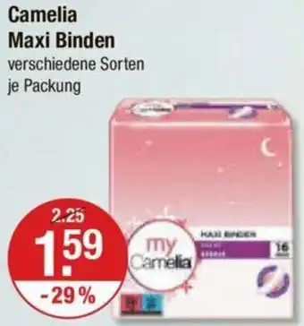 V Markt Camelia Maxi Binden Angebot