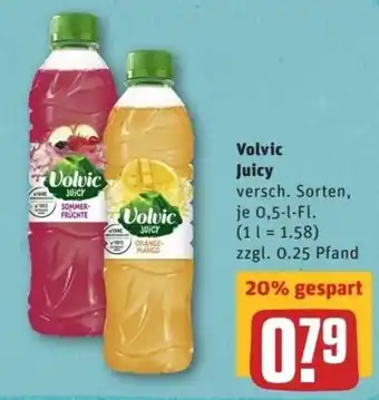 REWE Center Volvic Juicy 0,5L Angebot