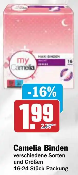AEZ Camelia Binden 16-24 Stück Packung Angebot