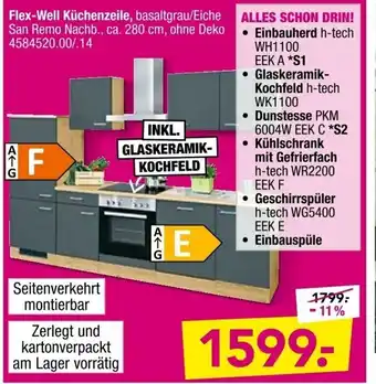 Möbel Boss Flex Well Küchenzeile Angebot