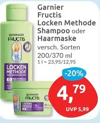 Budni Garnier Fructis Locken Methode versch. Sorten 200/370 ml Angebot