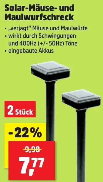 Thomas Philipps Solar-Mäuse und Maulwurfschreck 2 Stück Angebot