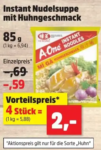 Thomas Philipps Instant Nudelsuppe mit Huhngeschmack 85 g Angebot