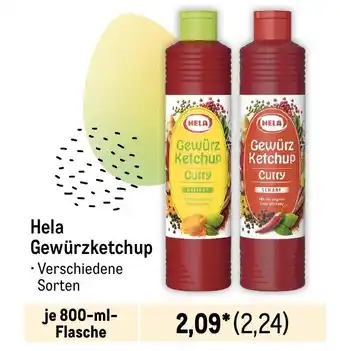 METRO Hela Gewürzketchup je 800-ml-Flasche Angebot