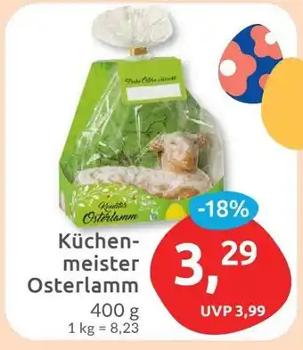 Budni Küchenmeister Osterlamm 400g Angebot