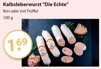 V Markt Kalbsleberwurst "Die Echte" 100 g Angebot