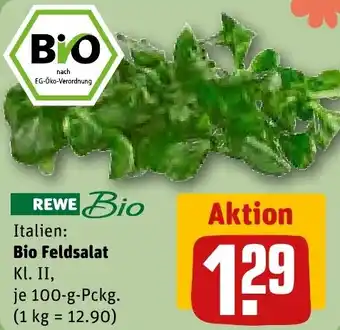 REWE Bio Feldsalat 100 g Pckg. Angebot