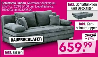 Möbel Boss Schlafsofa Lindau Angebot