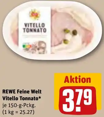 REWE Rewe Feine Welt Vitello Tonnato 150 g Pckg. Angebot