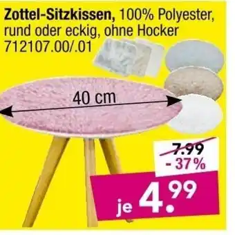 Möbel Boss Zottel Sitzkissen Angebot