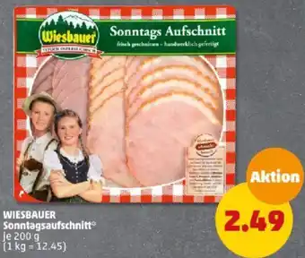 PENNY Wiesbauer Sonntagsaufschnitt 200 g Angebot