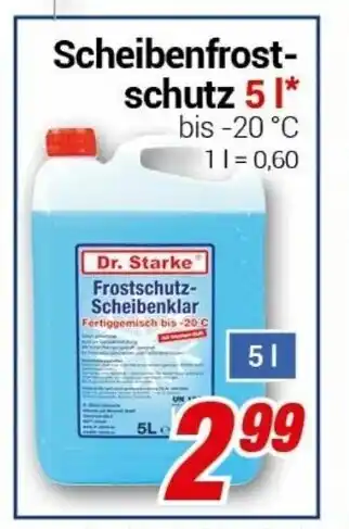 CENTERSHOP Scheibenfrostschutz 5L Angebot