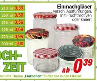 CENTERSHOP Einmachgläser Angebot