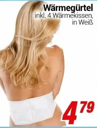 CENTERSHOP Wärmegürtel Angebot