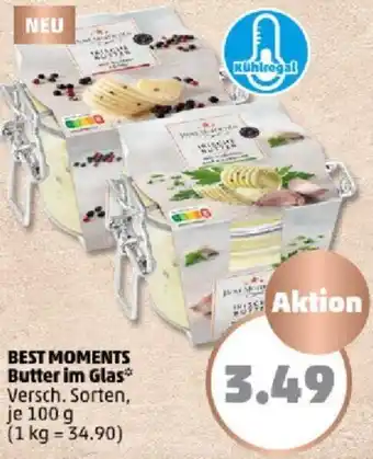 PENNY Best Moments Butter im Glas 100 g Angebot