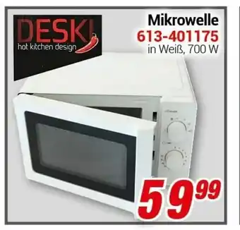 CENTERSHOP Mikrowelle 613-401175 Angebot