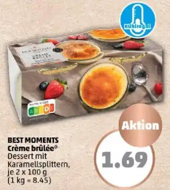 PENNY Best Moments Crème brûlée 2x100 g Angebot