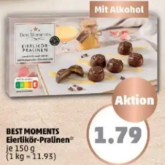 PENNY Best Moments Eierlikör Pralinen 150 g Angebot