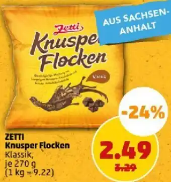 PENNY Zetti Knusper Flocken 270 g Angebot