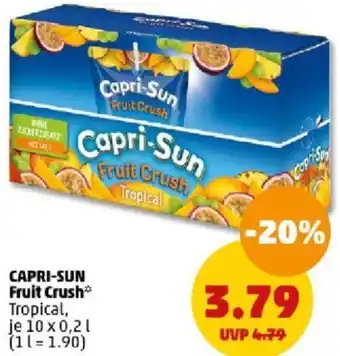 PENNY Capri-Sun Fruit Crush 10x0,2 L Angebot