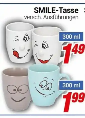 CENTERSHOP Smile Tasse Angebot