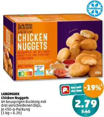 PENNY Landmark Chicken Nuggets 450 g Packung Angebot