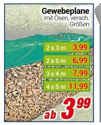 CENTERSHOP Gewebeplane Angebot