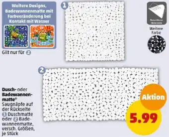 PENNY Dusch oder Badewannenmatte Angebot