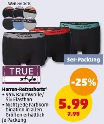 PENNY True Style Herren Retroshorts Angebot