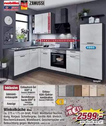 Poco Nobilia Winkelküche Riva Angebot