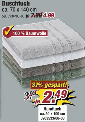 Poco Duschtuch Angebot